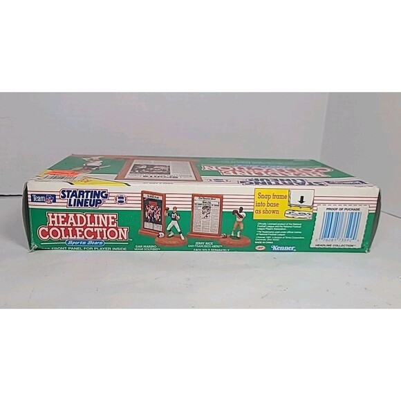 Boomer Esiason Starting Lineup NFL Headline Collection 1991 Action Figure - Picture 3 of 6